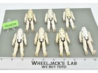 Lot #6 Of 7 Hoth Imperial Stormtroopers Star Wars 1980's Kenner Vintage