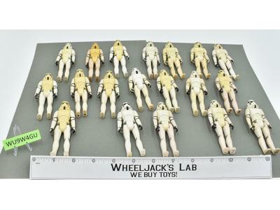 Lot #7 Of 19 Imperial Stormtroopers Star Wars 1980's Kenner Vintage Figures