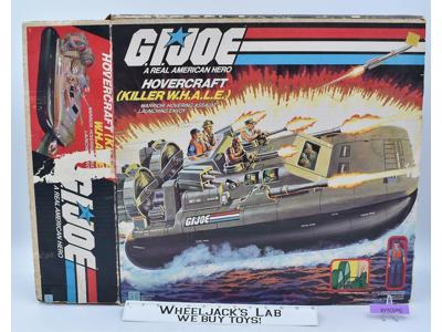 Killer Whale Hovercraft 100% Complete W/Joe 1984 G.I. Joe Vehicle Vintage