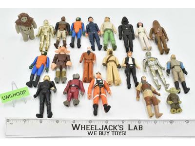 Lot #2 of 21 Star Wars 1980's Kenner Vintage Action Figures