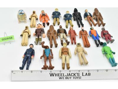 Lot #1 Of 21 Star Wars 1980's Kenner Vintage Action Figures