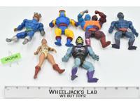 Lot #3 of 6 He-Man Masters Of The Universe Vintage 1980's Mattel Action Figures