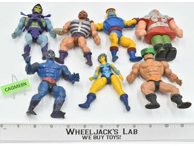 Lot #2 of 7 He-Man Masters Of The Universe Vintage 1980's Mattel Action Figures