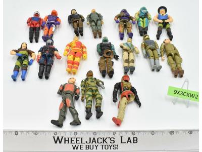 Lot #1 of 17 GI Joe Figures Hasbro 1980's Vintage Action Figure