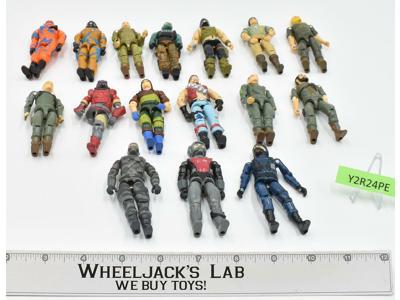 Lot #2 of 16 GI Joe Figures Hasbro 1980's Action Figure Vintage