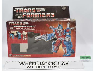 Ultra Magnus Box Only 1986 Action Figure Vintage Hasbro G1 Transformers