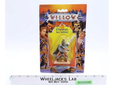 Airk Thaughbaer Heroic Commander Willow 1988 Tonka Action Figure NEW MOSC