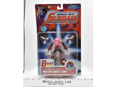 MSM-07S Char's Z-Gok Deluxe Edition Mobile Suit Gundam 2001 Bandai NEW MOSC