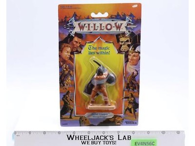 Rebel Trooper Heroic Soldier Willow 1988 Tonka NEW MOSC Vintage Action Figure