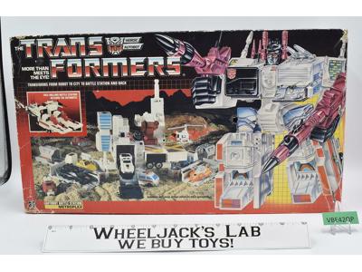 Metroplex BOX ONLY 1986 Action Figure Vintage Hasbro G1 Transformers