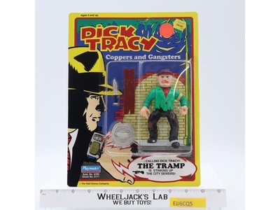 The Tramp Coppers & Gangsters Dick Tracy 1990 Playmates 5" Figure NEW SEALED