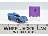 McLaren M6A #3 Blue 1969 Redline Hot Wheels Mattel Vintage RL