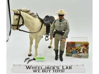 The Lone Ranger 10" &amp; Silver Complete The Lone Ranger Gabriel 1980 Action Figure