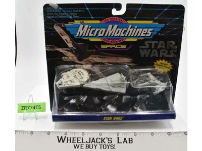 Millennium Falcon Star Destroyer X-Wing Star Wars 1993 Micro Machines MOSC