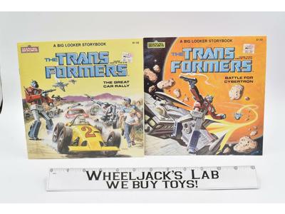 The Great Car Ralley &amp; Battle For Cybertron Marvel Books The Transformers G1