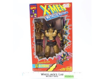 Wolverine Metallic Mutants Deluxe Edition 10" Toybiz 1994 Vintage Figure MISB