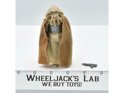 Squid Head 100% Complete ORANGE/RED CAPE Star Wars ROTJ 1983 Kenner NO REPRO
