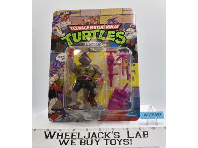 Dirtbag UNPUNCHED NEW 1991 Teenage Mutant Ninja Turtles TMNT Playmates