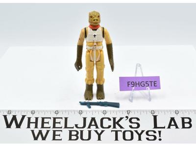 Bossk Bounty Hunter 100% Complete Star Wars ESB 1980 Kenner Figure NO REPRO