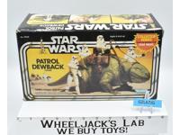 Patrol Dewback 100% Complete W/Box Star Wars 1983 Kenner Action Figure Vehicle