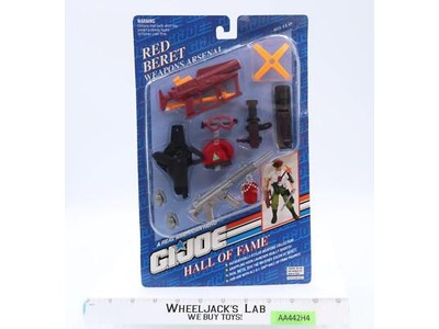 Red Beret Weapons Arsenal 12" GI Joe Hall of Fame Hasbro 1993 Vintage MOSC