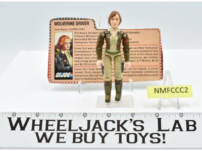 Cover Girl V1 100% Complete GI Joe 1983 Hasbro Action Figure Vintage