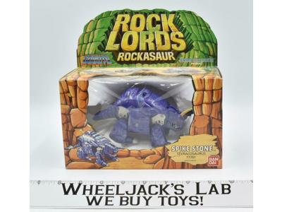 Spike Stone Rockasaur European Rock Lords GOBOTS 1986 Bandai Action Figure MIB