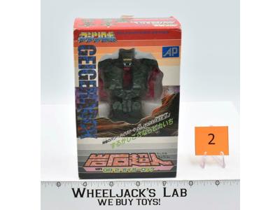 Geiger Rock Tombstone #2 Complete Japanese Rock Lords Machine Robo 1986 Bandai
