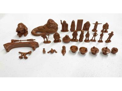 Jabba the Hat Throne Room Playset Star Wars AMT ERTL Model Kit