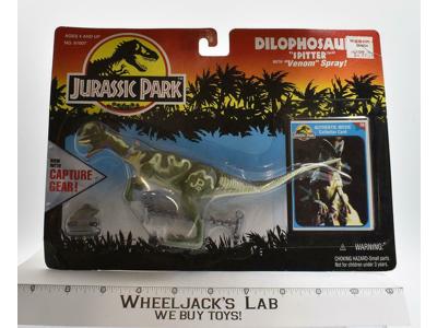 Dilophosaurus W/Capture Gear Jurassic Park 1993 Kenner NEW MOSC SEALED