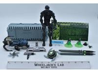 Snake Eyes 8" 100% Complete G.I. Joe Sigma 6 2005 Hasbro Action Figure