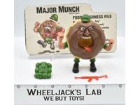 Major Munch W/Card Food Fighters 1988 Mattel Vintage Action Figure