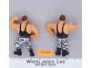 Butch and Luke Bushwhackers WWF Wrestling Hasbro Titan Sports 1991 Action Figure