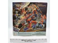 Rodimus Wreck-Gar Insert Poster Glow In The Dark 1986 G1 Transformers Vintage