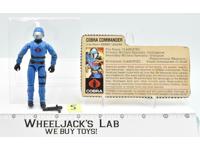 Cobra Commander #5 SWIVEL ARM Complete V1.5 1983 GI Joe Hasbro Action Figure