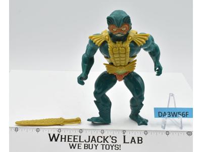Mer-Man 100% Complete He-Man Masters of the Universe MOTU 1982 Mattel Vintage