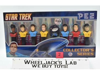 Star Trek PEZ Dispenser #2 Set Of 8 Limited Edition Collector's Series 2008 MISB