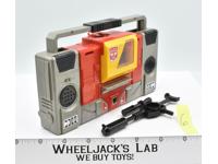 Blaster #6 100% Complete 1985 Vintage G1 Transformers Boombox Action Figure
