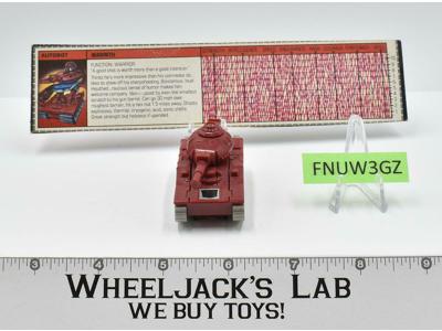 Warpath 100% Complete 1985 Vintage Hasbro G1 Transformers Action Figure