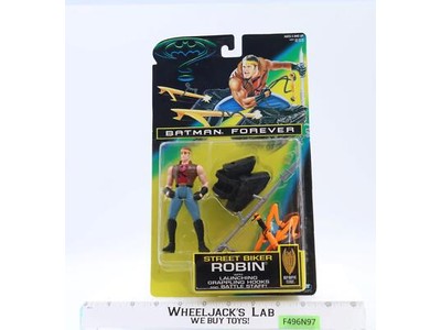 Street Biker Robin NEW MOSC Batman Forever Kenner 1995 Action Figure