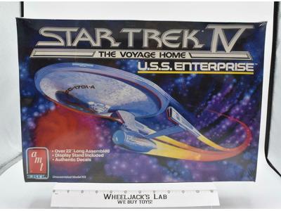 U.S.S. Enterprise Star Trek IV The Voyage Home 1986 MISB AMT ERTL Model Kit