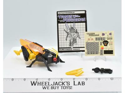 Ransack 100% Complete UNUSED Stickers 1985 G1 Transformers Vintage
