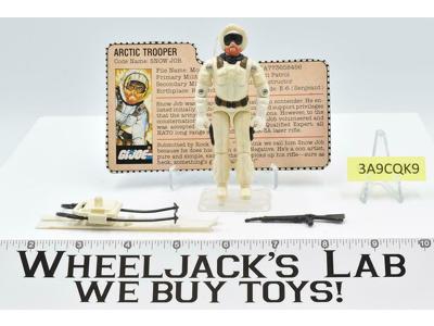Snow Job V1 100% Complete GI Joe Vintage Hasbro 1983 Action Figure
