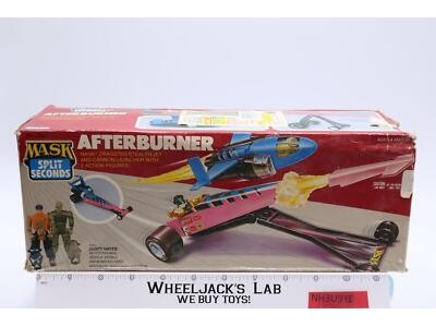 Afterburner Dusty Hayes W/BOX 100% Complete MASK 1987 Kenner Vintage Figure