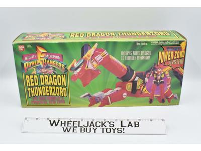 Red Dragon Thunderzord Mighty Morphin Power Rangers 1994 Bandai Complete W/Box