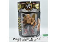 George The Animal Steele Real Hair Classic Super Stars NEW MOSC 2004 WWE Jakks