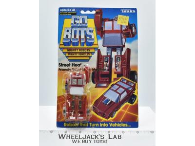 Street Heat Friendly Robot Street Machine MOSC NEW Gobots 1984 Tonka Figure