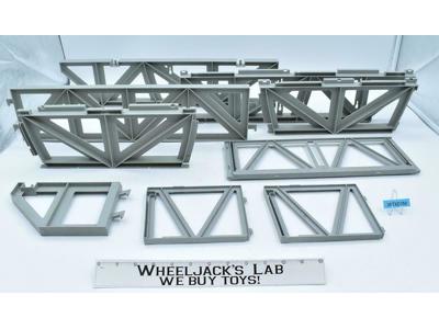 USS Flagg Aircraft Carrier Superstructure Support Parts Lot 1985 GI Joe Vintage