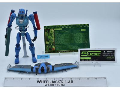 Sky B.A.T. 8" 100% Complete G.I. Joe Sigma 6 2006 Hasbro Action Figure