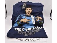 Star Trek T-Shirt Adult Size 3XL 2012 Spock Regular Fit T-Shirt
